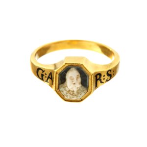 Ring med Gustav II Adolf, från 1630 cirka - Livrustkammaren - 97907