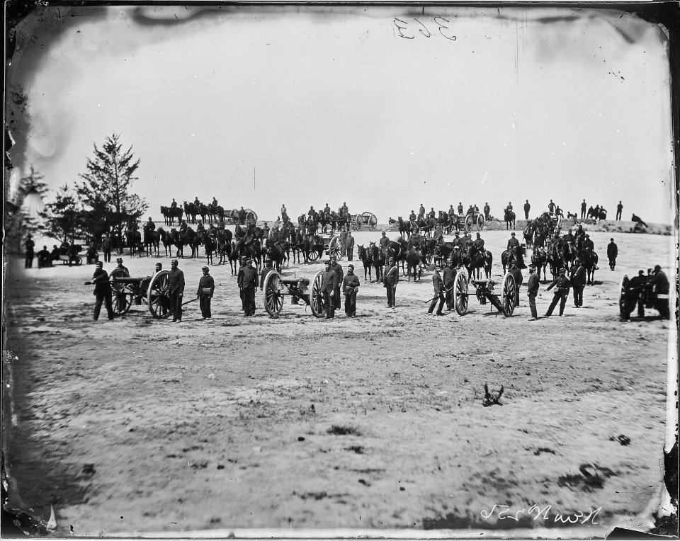 Ringgold Battery on drill - NARA - 524783