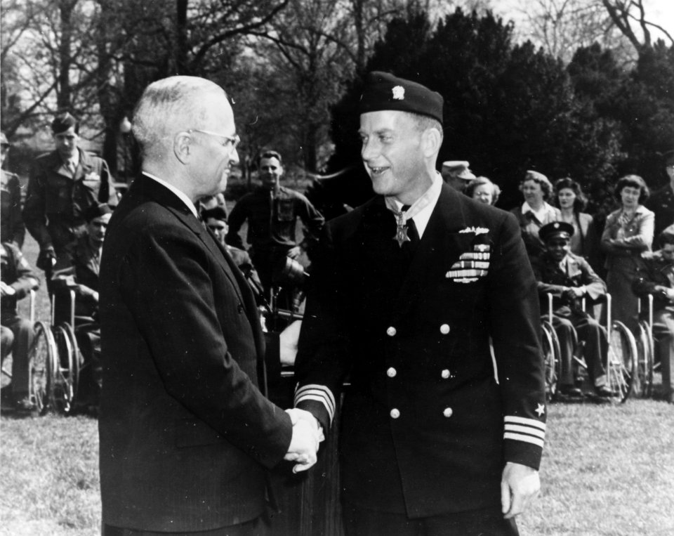 RichardOKanewithPresidentTruman