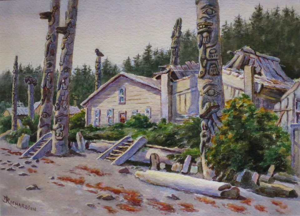 Old Kasaan by Theodore Richardson, 1895