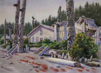 Old Kasaan by Theodore Richardson, 1895