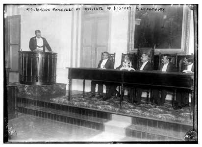 Rio Janeiro - Roosevelt at Institute of History & Geography LCCN2014695331