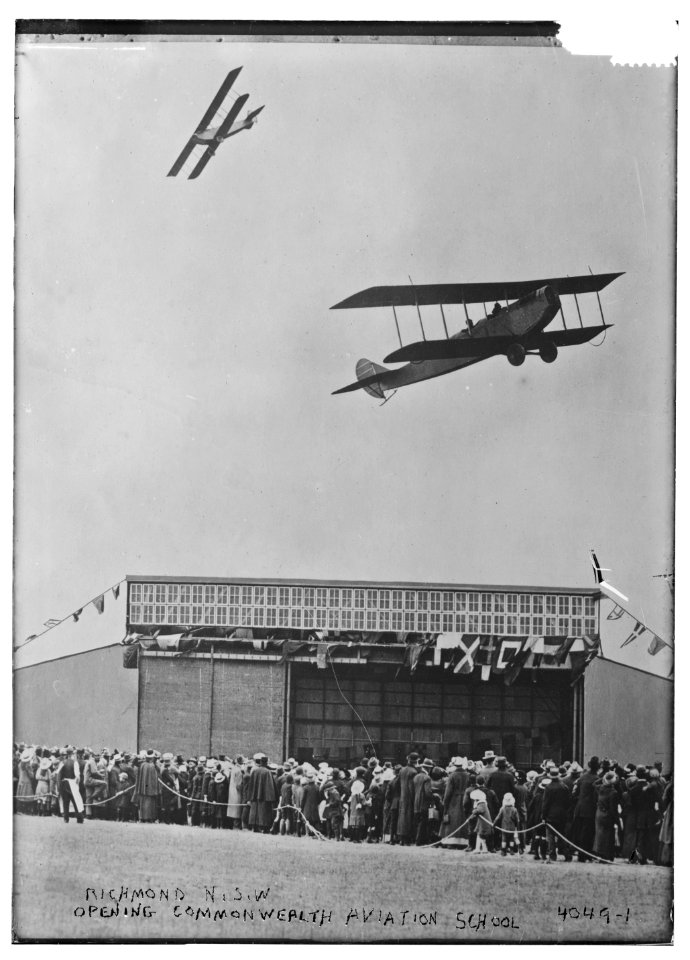 Richmond N.S.W. - Opening Commonwealth Aviation School LCCN2014703159
