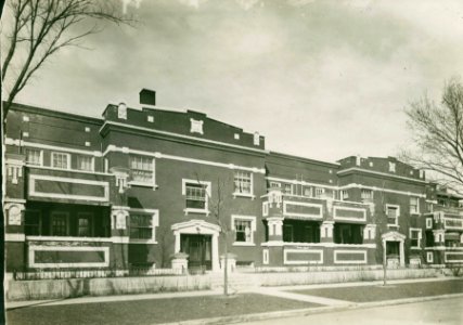 Ridgeland Apartments, Oak Park, Illinois, early 20th century (NBY 759)