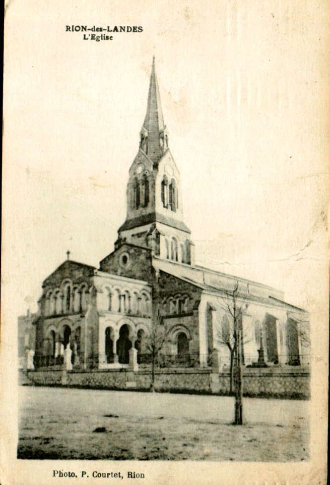Rion-des-Landes - église