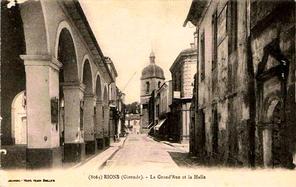 Rions - rue principale 1