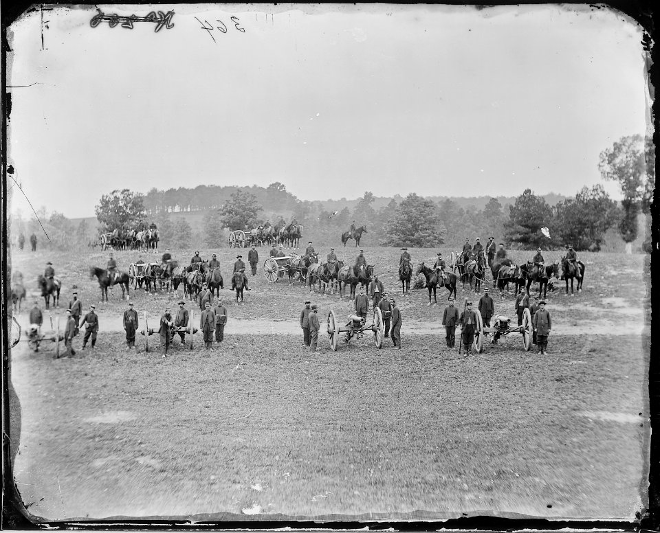 Ringgold Battery on drill - NARA - 524784