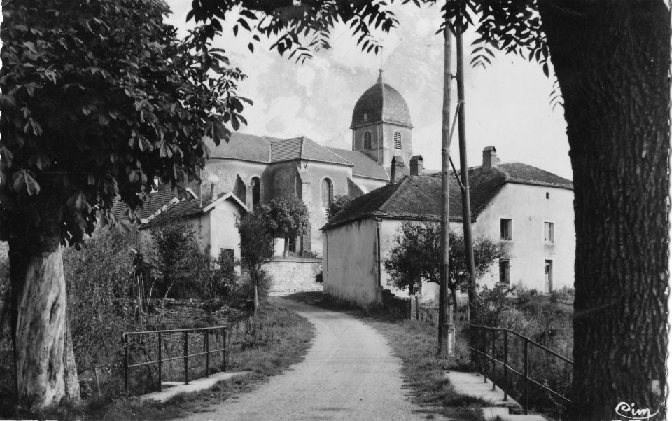 Rioz chemin du lavoir 1918