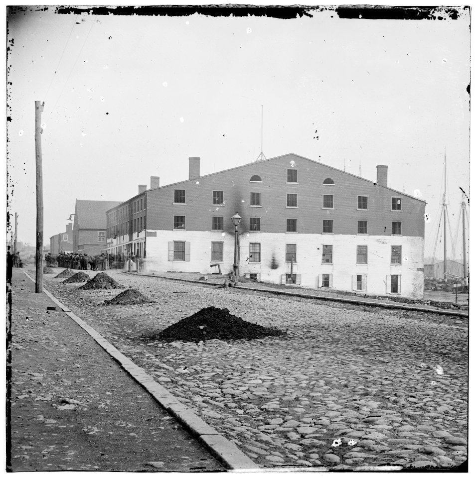 Richmond, Va. Side view of Libby Prison LOC cwpb.02897