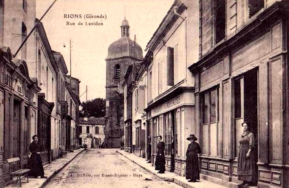 Rions - rue de Lavidon 1