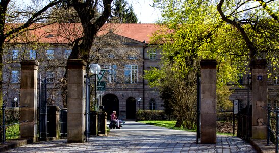 Old city building