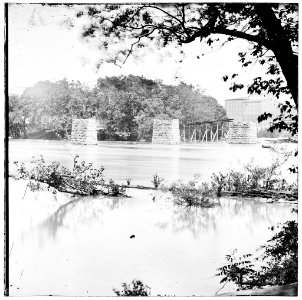 Richmond, Virginia. Ruins of Mayo's bridge LOC cwpb.02727