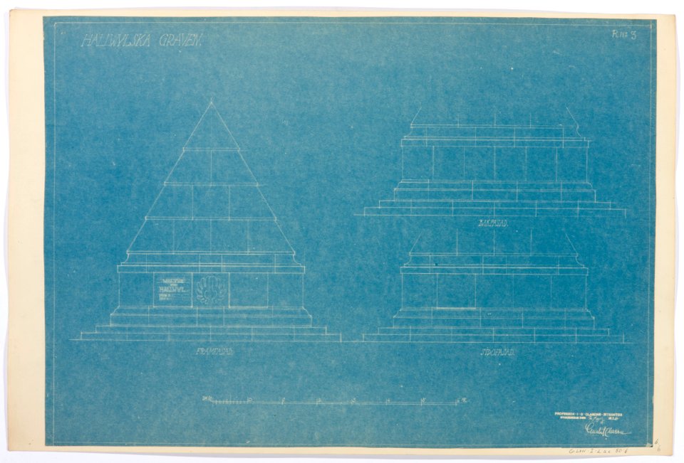 Ritning, biografi och genealogi - Hallwylska museet - 102490