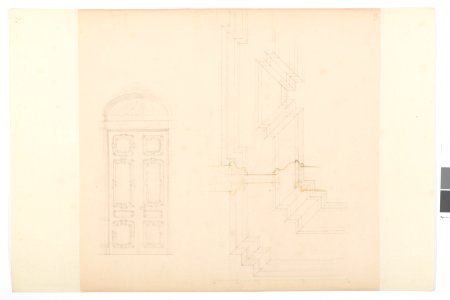Ritning, grundbyggnad - Hallwylska museet - 101018