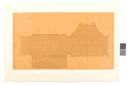 Ritning, portgången - Hallwylska museet - 101063