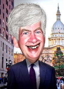 Rick Snyder - Caricature (8267051197)
