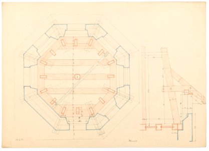 Ritning Schloss Hallwyl - Hallwylska museet - 102201