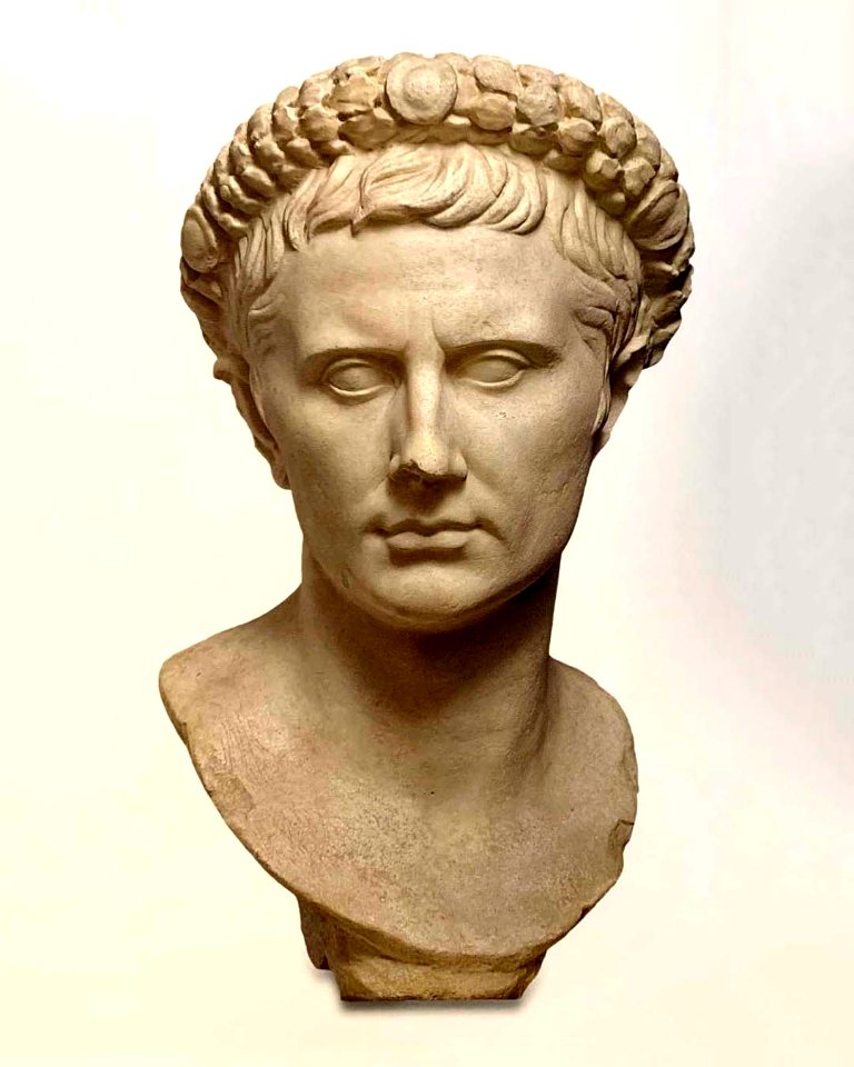 Ritratto di Augusto con corona gemmata