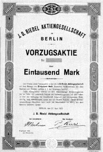 Riedel Vorzugsaktie 27041905