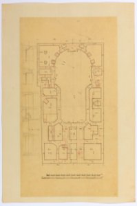 Ritningar. Hallwylska palatset - Hallwylska museet - 105193