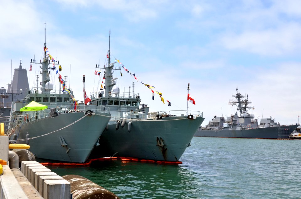 RIMPAC 2014 San Diego ships 140701-N-FN215-639