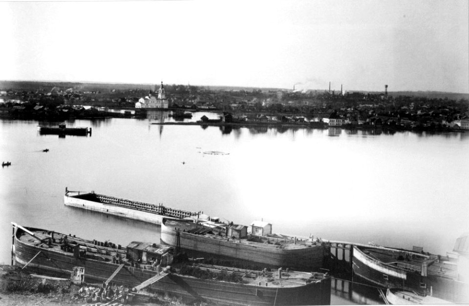 River spill Kotorosl 1920