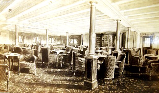 RMS Olympic second class library (30556329924) photo