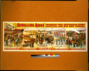 Ringling Bros' enormous free spectacular street carnival and big new parade LCCN97502404