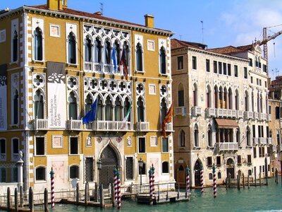Venice canale grande italy