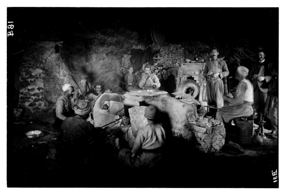 Road to Hebron, Mar Saba, etc. Glass works. LOC matpc.05496