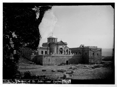 Road to Jericho (Er-Riha), etc. Convent of St. John near Jordan. LOC matpc.07532