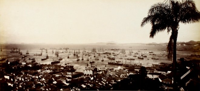 Rio de Janeiro, La Saude, photograph by Marc Ferrez