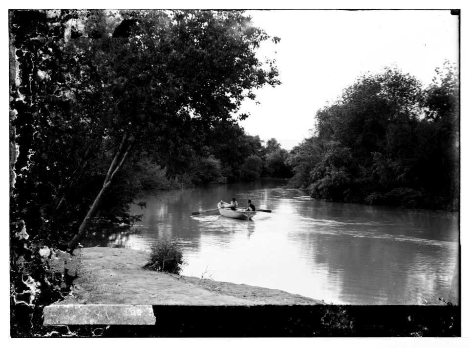 Road to Jericho (Er-Riha), etc. River Jordan showing eastern bank. LOC matpc.07528