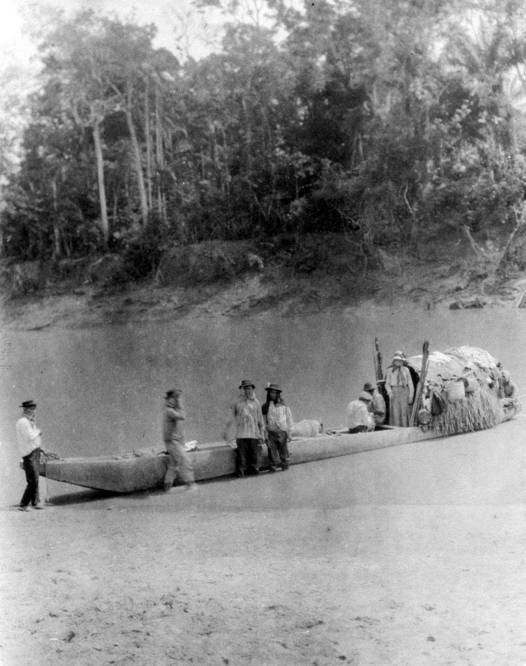 Rio Madidi, Bolivia. Från färden uppför Madidi - SMVK - 005009