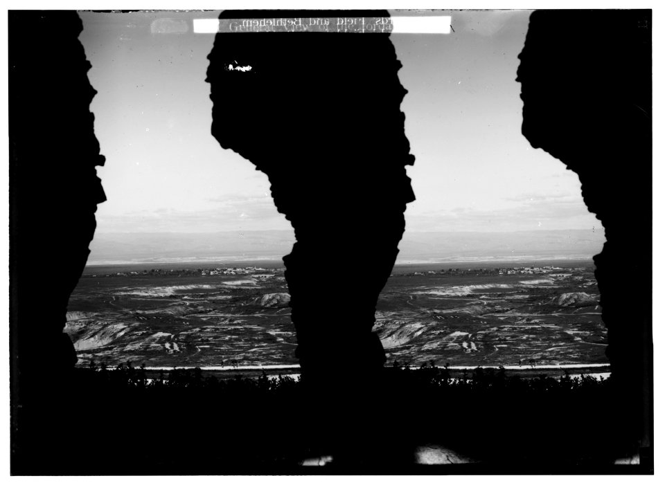 Road to Jericho, Jordan, etc. General view of the Jordan Valley. LOC matpc.01007