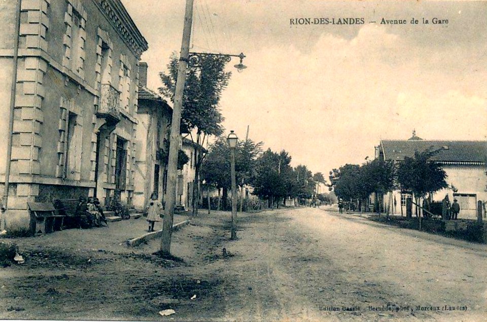 Rion-des-Landes - avenue de la gare