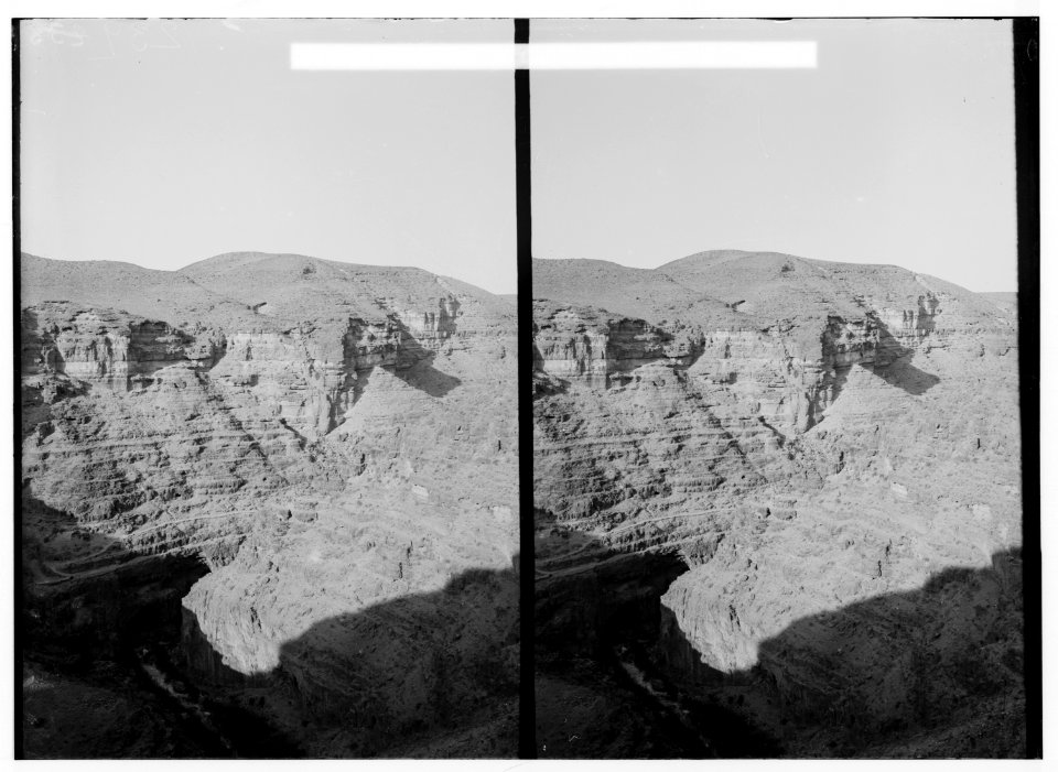 Road to Jericho, Jordan, etc. Gorge of the Cherith. LOC matpc.01005