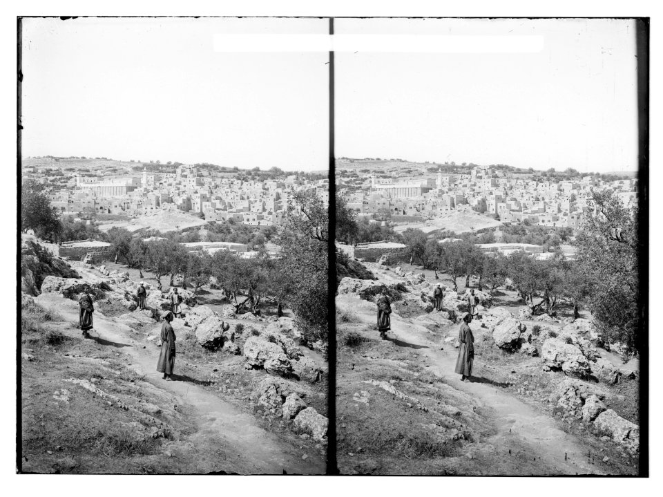 Road to Hebron, Mar Saba, etc. (Hebron from the south). LOC matpc.00986