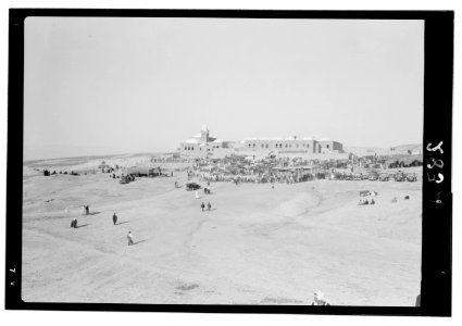 Road to Jericho, Jordan, etc. Neby Mousa (i.e., Nebi Musa), near view LOC matpc.12328
