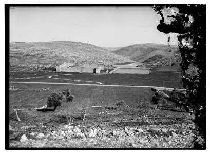 Road to Hebron, Mar Saba, etc. Solomon's Pools from the west. LOC matpc.07571