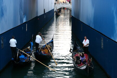 Gondolier water channel