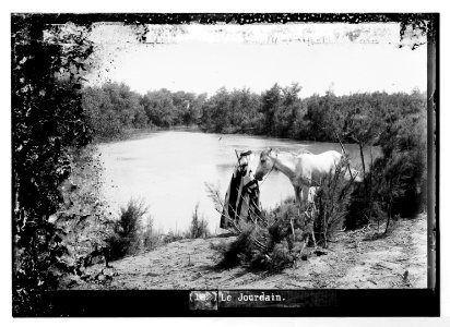 Road to Jericho (Er-Riha), etc. River Jordan looking down-stream. LOC matpc.07530