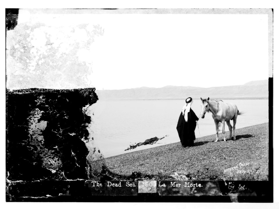 Road to Jericho (Er-Riha), etc. The Dead Sea. LOC matpc.07527