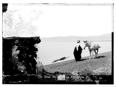 Road to Jericho (Er-Riha), etc. The Dead Sea. LOC matpc.07527