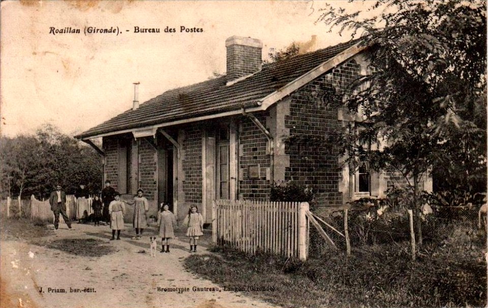 Roaillan - Bureau de la Poste b