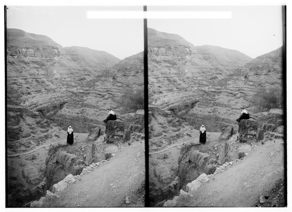 Road to Jericho, Jordan, etc. Brook and Gorge of the Cherith. LOC matpc.01004