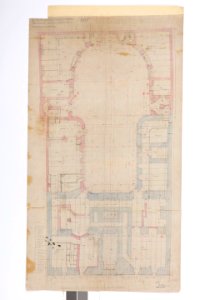 Ritning Hallwylska palatset, 1894 - Hallwylska museet - 101046