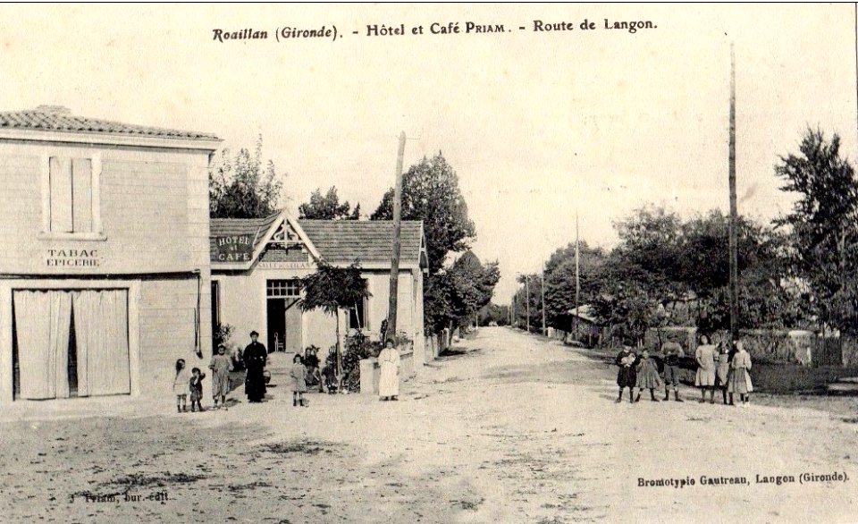 Roaillan - route de Langon