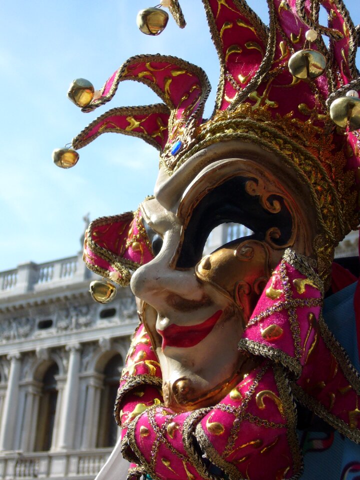 Carnival jingle bells colors