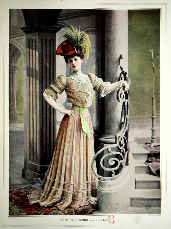 Robe d'après-midi par Redfern 1905 2